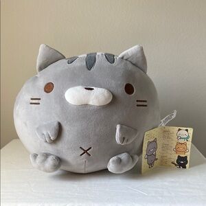 Gray Cat Plush Toy